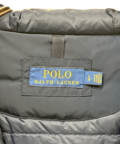 POLO RALPH LAUREN（ポロ・ラルフローレン）POLO RALPH LAUREN (ポロ・ラルフローレン) ダウンジャケット ネイビー サイズ:Lの古着・服飾アイテム