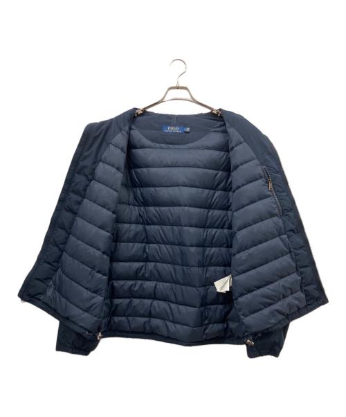 POLO RALPH LAUREN（ポロ・ラルフローレン）POLO RALPH LAUREN (ポロ・ラルフローレン) ダウンジャケット ネイビー サイズ:Lの古着・服飾アイテム