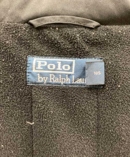 POLO RALPH LAUREN（ポロ・ラルフローレン）POLO RALPH LAUREN (ポロ・ラルフローレン) 中綿ジャケット ブラック サイズ:Lの古着・服飾アイテム