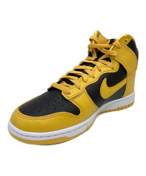 NIKE（ナイキ）NIKE (ナイキ) wu-tang clan (ウータンクラン) ハイカットスニーカー イエロー×ブラック サイズ:27の古着・服飾アイテム