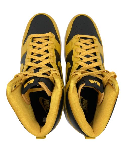 NIKE（ナイキ）NIKE (ナイキ) wu-tang clan (ウータンクラン) ハイカットスニーカー イエロー×ブラック サイズ:27の古着・服飾アイテム