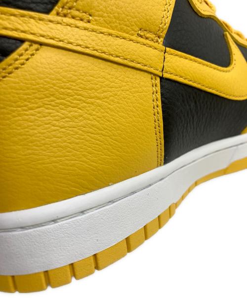 NIKE（ナイキ）NIKE (ナイキ) wu-tang clan (ウータンクラン) ハイカットスニーカー イエロー×ブラック サイズ:27の古着・服飾アイテム