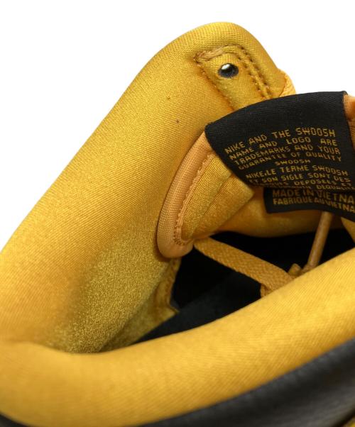 NIKE（ナイキ）NIKE (ナイキ) wu-tang clan (ウータンクラン) ハイカットスニーカー イエロー×ブラック サイズ:27の古着・服飾アイテム