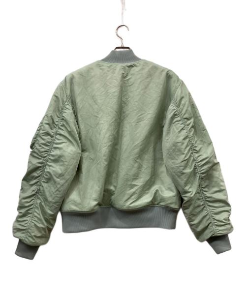 stussy（ステューシー）stussy (ステューシー) MA-1ジャケット グリーン サイズ:Mの古着・服飾アイテム