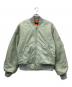 stussy（ステューシー）の古着「MA-1ジャケット」｜グリーン