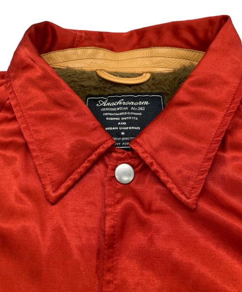 anachronorm（アナクロノーム）anachronorm (アナクロノーム) ジャケット レッド サイズ:02の古着・服飾アイテム