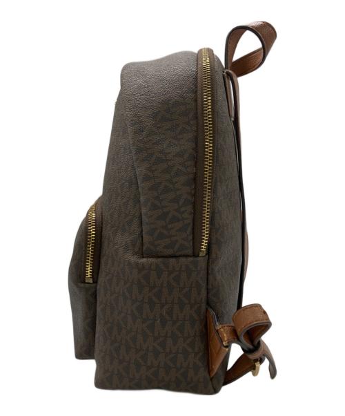 MICHAEL KORS（マイケルコース）MICHAEL KORS (マイケルコース) リュック ブラウンの古着・服飾アイテム
