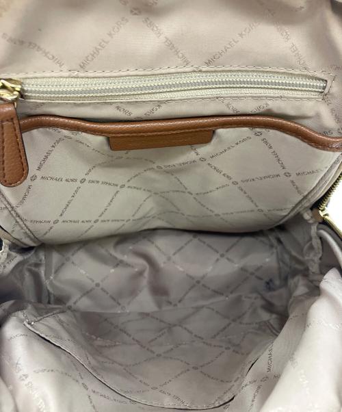MICHAEL KORS（マイケルコース）MICHAEL KORS (マイケルコース) リュック ブラウンの古着・服飾アイテム