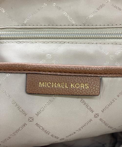 MICHAEL KORS（マイケルコース）MICHAEL KORS (マイケルコース) リュック ブラウンの古着・服飾アイテム