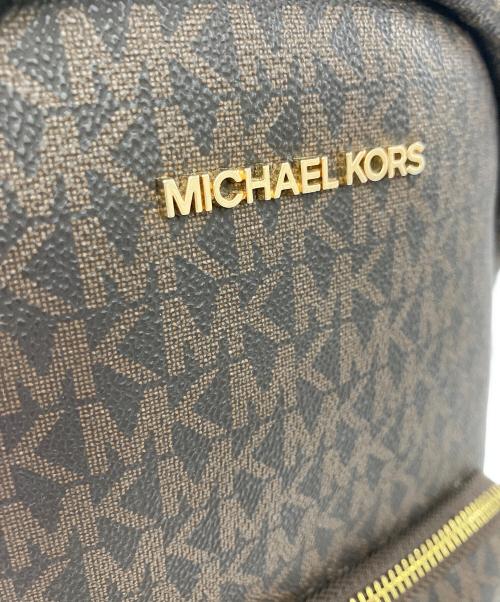 MICHAEL KORS（マイケルコース）MICHAEL KORS (マイケルコース) リュック ブラウンの古着・服飾アイテム
