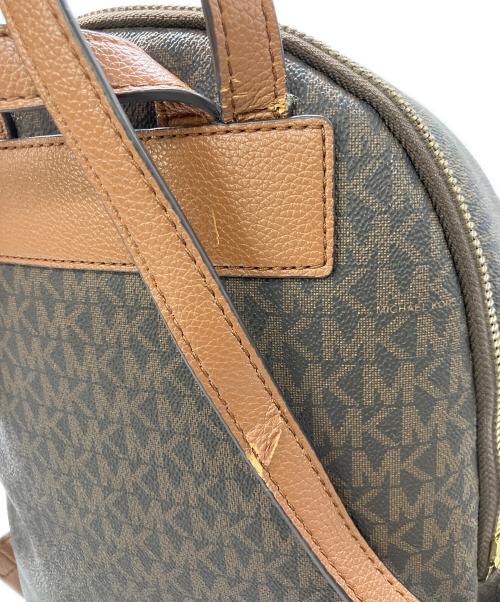 MICHAEL KORS（マイケルコース）MICHAEL KORS (マイケルコース) リュック ブラウンの古着・服飾アイテム