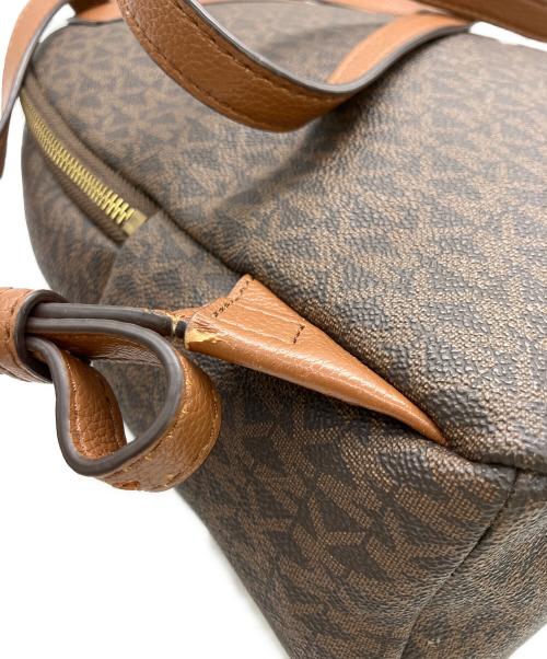 MICHAEL KORS（マイケルコース）MICHAEL KORS (マイケルコース) リュック ブラウンの古着・服飾アイテム