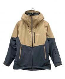 mont-bell（モンベル）の古着「中綿ジャケット」｜ベージュ×ブラック