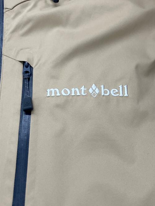 mont-bell（モンベル）mont-bell (モンベル) 中綿ジャケット ベージュ×ブラック サイズ:Mの古着・服飾アイテム