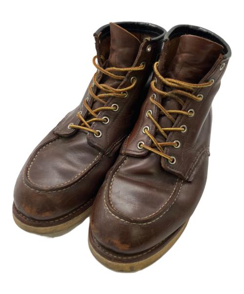RED WING（レッドウィング）RED WING (レッドウィング) レザーブーツ ブラウン サイズ:27cmの古着・服飾アイテム
