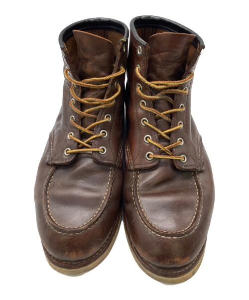 RED WING（レッドウィング）RED WING (レッドウィング) レザーブーツ ブラウン サイズ:27cmの古着・服飾アイテム