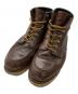 RED WING（レッドウィング）の古着「レザーブーツ」｜ブラウン