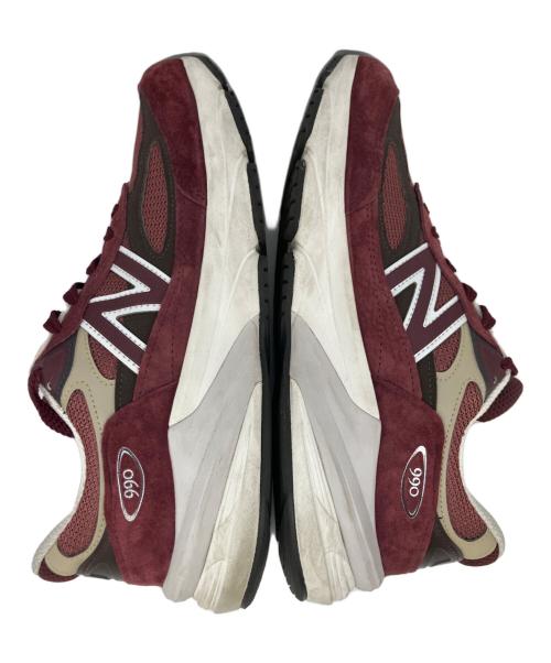 NEW BALANCE（ニューバランス）NEW BALANCE (ニューバランス) ローカットスニーカー ボルドー サイズ:28cmの古着・服飾アイテム