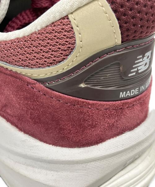 NEW BALANCE（ニューバランス）NEW BALANCE (ニューバランス) ローカットスニーカー ボルドー サイズ:28cmの古着・服飾アイテム