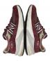 中古・古着 NEW BALANCE (ニューバランス) ローカットスニーカー ボルドー サイズ:28cm：12000円