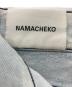 中古・古着 NAMACHEKO (ナマチェコ) デニムパンツ インディゴ×ホワイト サイズ:S：10000円