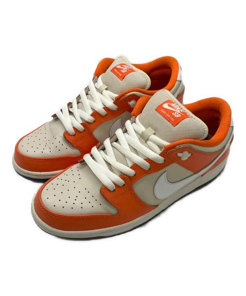 NIKE（ナイキ）NIKE (ナイキ) ローカットスニーカー オレンジ×ホワイト サイズ:27.5cmの古着・服飾アイテム