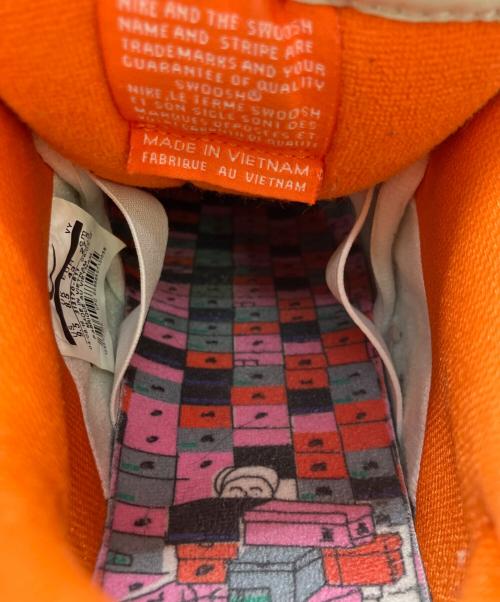 NIKE（ナイキ）NIKE (ナイキ) ローカットスニーカー オレンジ×ホワイト サイズ:27.5cmの古着・服飾アイテム