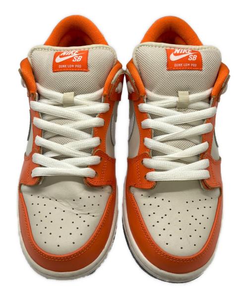 NIKE（ナイキ）NIKE (ナイキ) ローカットスニーカー オレンジ×ホワイト サイズ:27.5cmの古着・服飾アイテム
