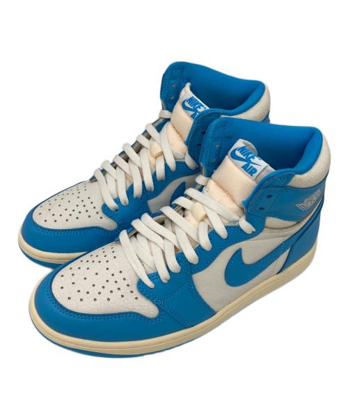 NIKE（ナイキ）NIKE (ナイキ) ハイカットスニーカー ホワイト×ブルー サイズ:26.5cmの古着・服飾アイテム