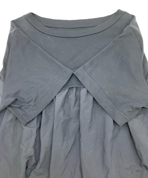 Leilian（レリアン）Leilian (レリアン) 半袖ワンピース ネイビー サイズ:9の古着・服飾アイテム