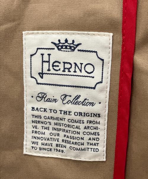 HERNO（ヘルノ）HERNO (ヘルノ) ステンカラーコート ベージュ サイズ:40の古着・服飾アイテム