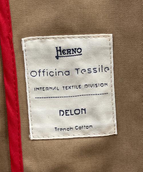 HERNO（ヘルノ）HERNO (ヘルノ) ステンカラーコート ベージュ サイズ:40の古着・服飾アイテム