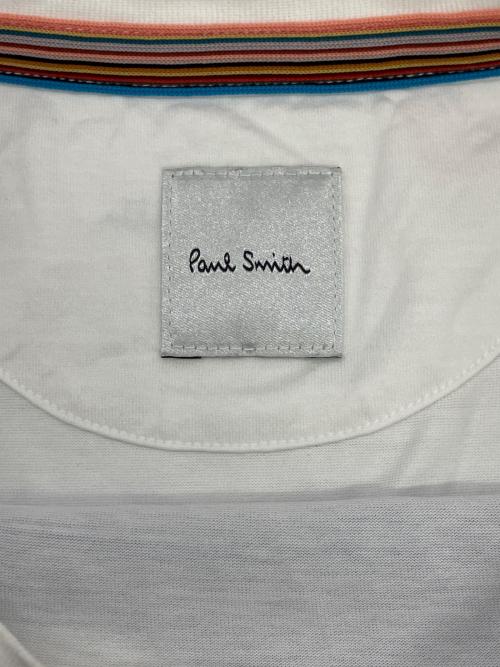 PAUL SMITH（ポールスミス）PAUL SMITH (ポールスミス) 半袖カットソー ホワイト サイズ:Mの古着・服飾アイテム