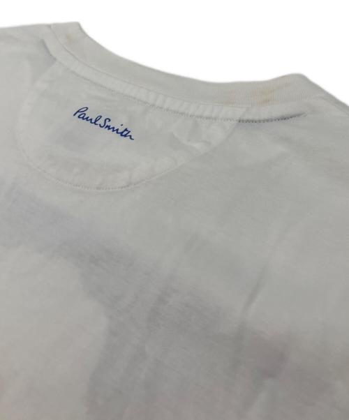 PAUL SMITH（ポールスミス）PAUL SMITH (ポールスミス) 半袖カットソー ホワイト サイズ:Mの古着・服飾アイテム