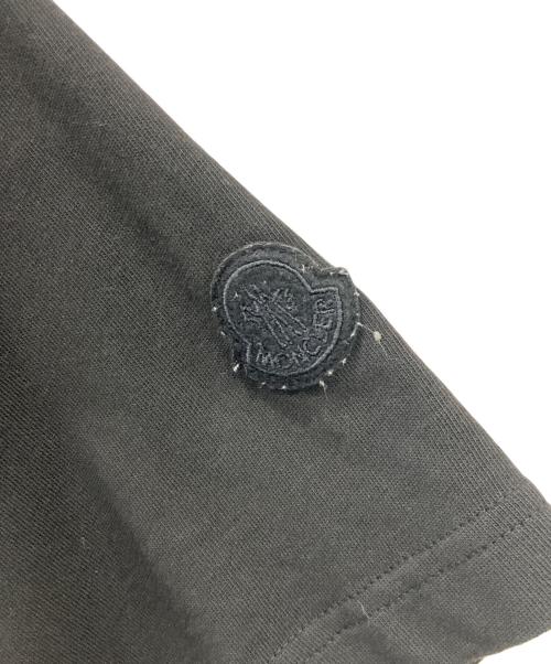 MONCLER（モンクレール）MONCLER (モンクレール) 23SS グリッター ラメ ロゴ フットボール Tシャツ ブラック サイズ:Lの古着・服飾アイテム