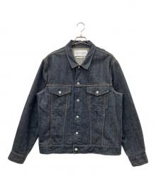 Calvin Klein Jeans（カルバンクラインジーンズ）の古着「デニムジャケット」｜ネイビー