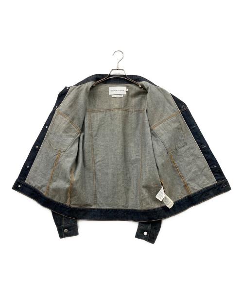 Calvin Klein Jeans（カルバンクラインジーンズ）Calvin Klein Jeans (カルバンクラインジーンズ) デニムジャケット ネイビー サイズ:XLの古着・服飾アイテム