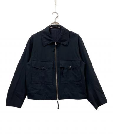 中古・古着通販】URU (ウル) ジップジャケット ブラック サイズ:size1