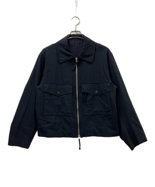 URU（ウル）URU (ウル) ジップジャケット ブラック サイズ:size１の古着・服飾アイテム