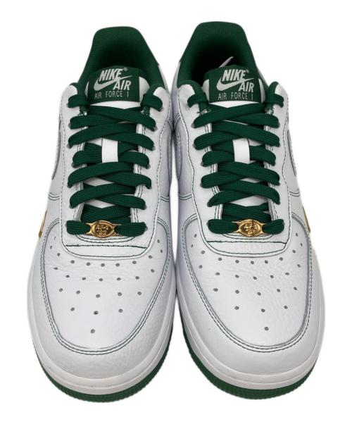 NIKE（ナイキ）NIKE (ナイキ) ローカットスニーカー ホワイト×グリーン サイズ:24.5cmの古着・服飾アイテム