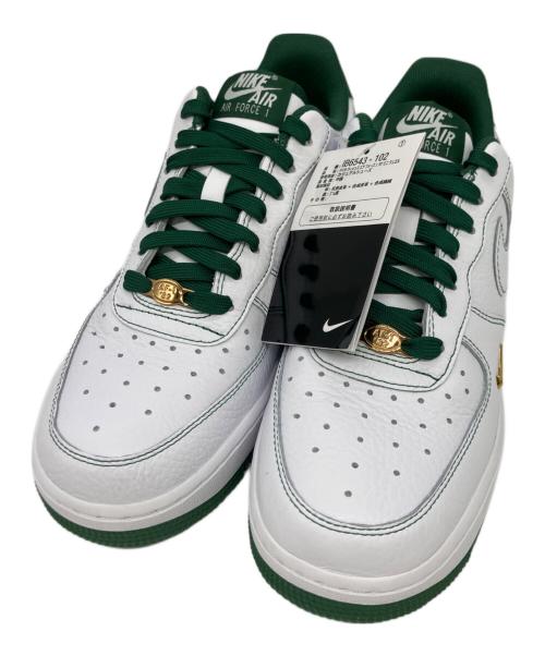 NIKE（ナイキ）NIKE (ナイキ) ローカットスニーカー ホワイト×グリーン サイズ:24.5cmの古着・服飾アイテム