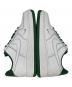 中古・古着 NIKE (ナイキ) ローカットスニーカー ホワイト×グリーン サイズ:24.5cm：15000円