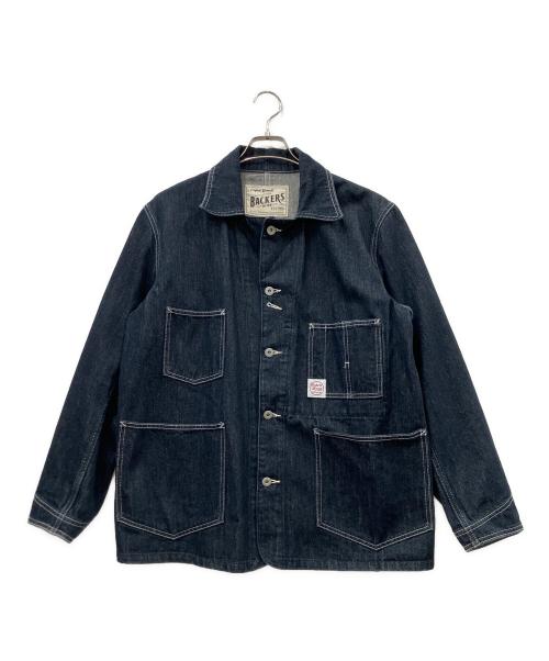 BACKERS（バッカーズ）BACKERS (バッカーズ) カバーオール インディゴ サイズ:Mの古着・服飾アイテム