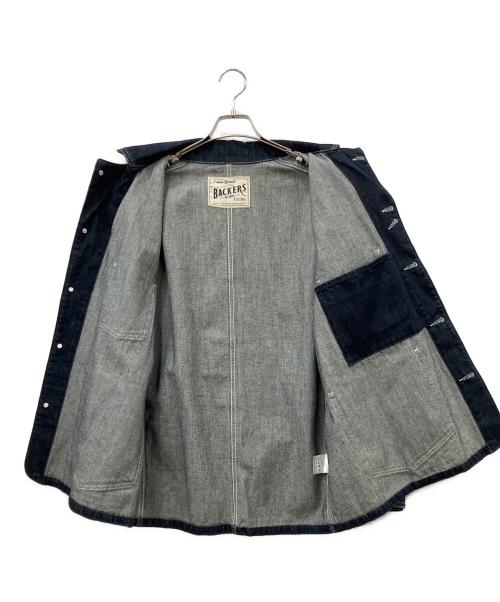 BACKERS（バッカーズ）BACKERS (バッカーズ) カバーオール インディゴ サイズ:Mの古着・服飾アイテム