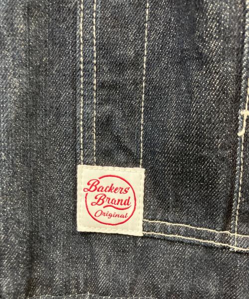 BACKERS（バッカーズ）BACKERS (バッカーズ) カバーオール インディゴ サイズ:Mの古着・服飾アイテム