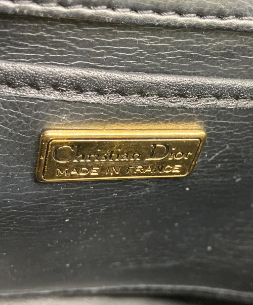Christian Dior（クリスチャン ディオール）Christian Dior (クリスチャン ディオール) ショルダーバッグ ブラックの古着・服飾アイテム