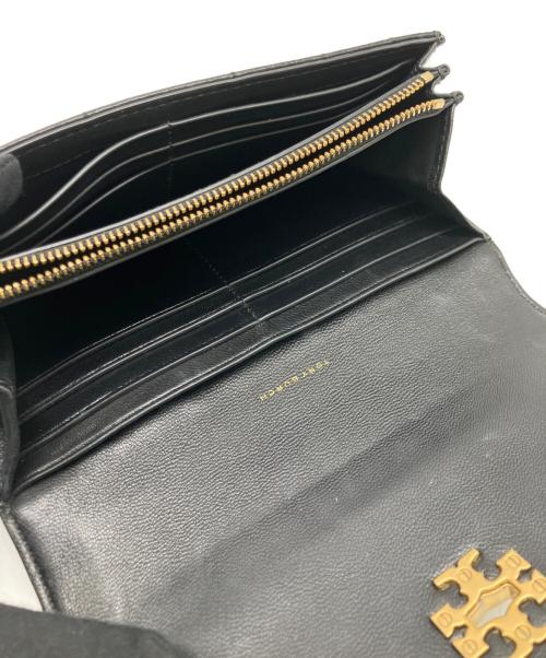 TORY BURCH（トリーバーチ）TORY BURCH (トリーバーチ) 長財布 ブラックの古着・服飾アイテム