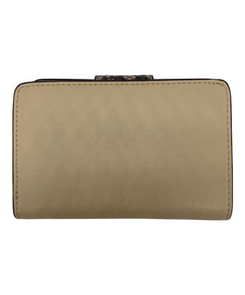 COACH（コーチ）COACH (コーチ) 2つ折り財布 ベージュの古着・服飾アイテム