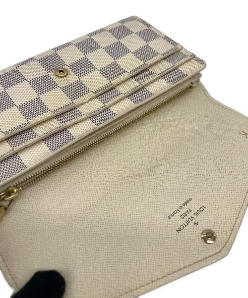 LOUIS VUITTON（ルイ ヴィトン）LOUIS VUITTON (ルイ ヴィトン) 長財布 アイボリーの古着・服飾アイテム