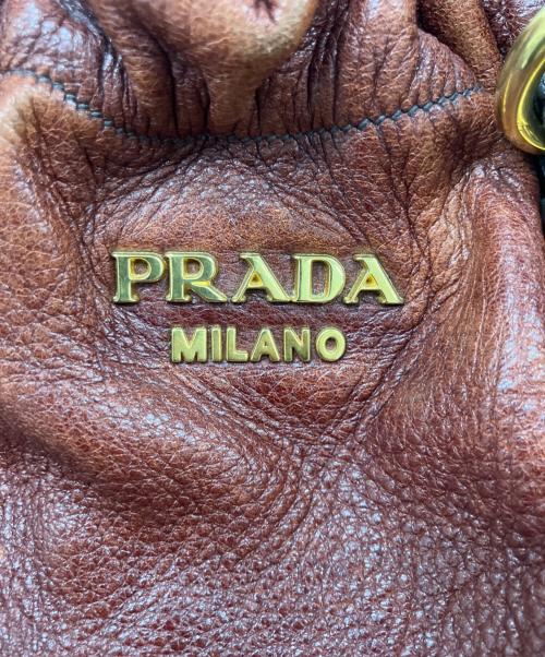 PRADA（プラダ）PRADA (プラダ) トートバッグ ブラウンの古着・服飾アイテム